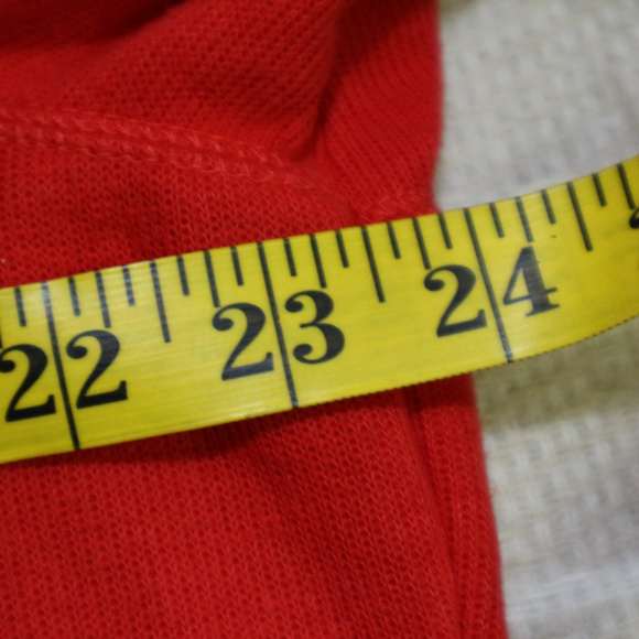 Vintage ONQUE Casuals Red Christmas Tree Cardigan - Picture 6 of 7